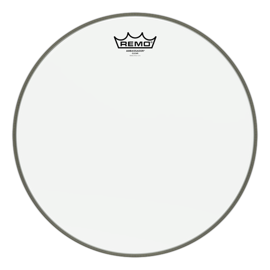 REMO AMBASSADOR 10" - CLEAR