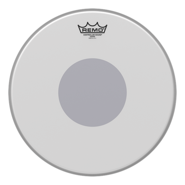 REMO CONTROLLED SOUND 14" - COATED BLACK DOT