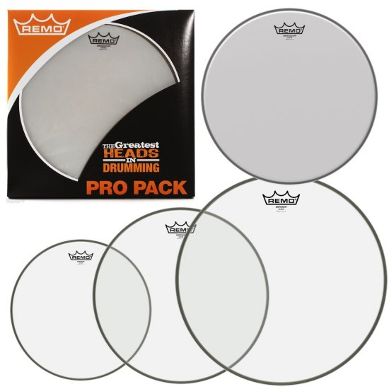 REMO EMPEROR CLEAR FUSION 16" PACK