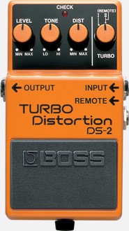 BOSS DS-2 TURBO DISTORTION PEDAL