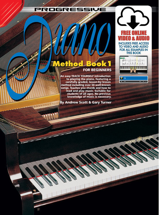 PROGRESSIVE PIANO METHOD BK 1