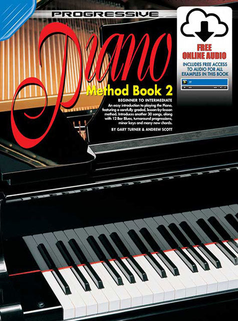 PROGRESSIVE PIANO METHOD BK 2