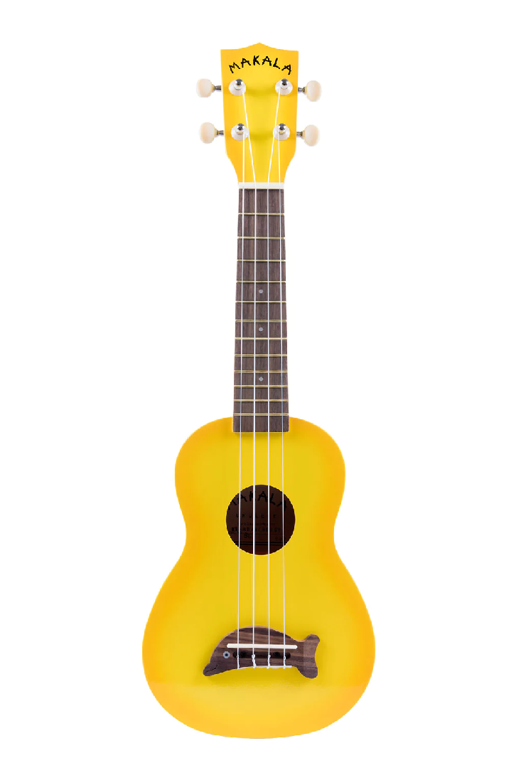 MAKALA DOLPHIN UKULELE - YELLOW BURST