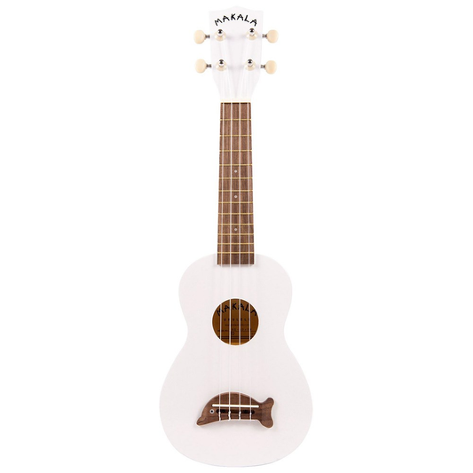 MAKALA DOLPHIN UKULELE - PEARL WHITE