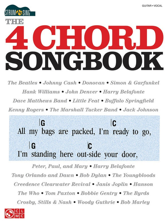 4 CHORD SONGBOOK - STRUM & SING