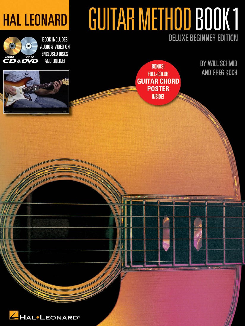 HAL LEONARD GUITAR METHOD BK1 - BK/CD