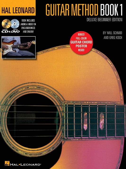 HAL LEONARD GUITAR METHOD BK1 - BK/CD