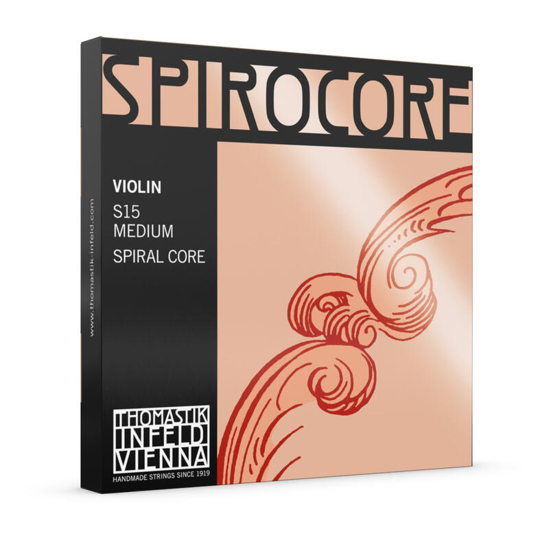 THOMASTIK SPIROCORE 4/4 VIOLIN SET - MEDIUM