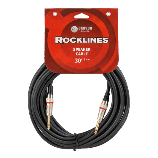 CARSON 30' SPEAKER CABLE JACK-JACK