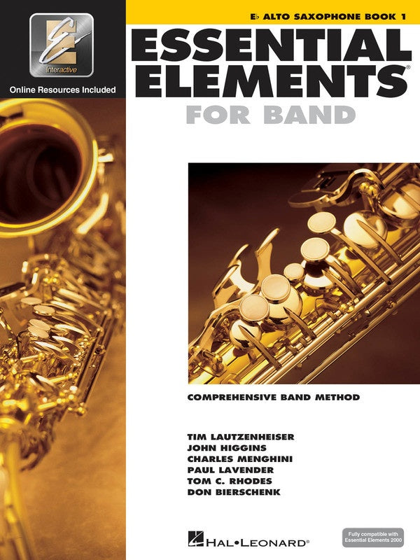 ESSENTIAL ELEMENTS FOR BAND - ALTO SAX BK1