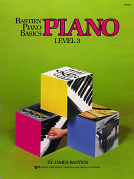 BASTIEN PIANO BASICS LEVEL 3