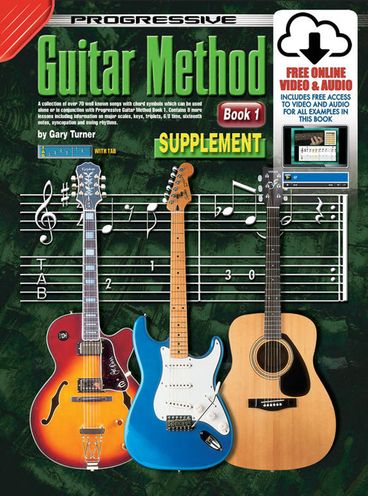 PROGRESSIVE GUITAR METHOD BK1 W/TAB